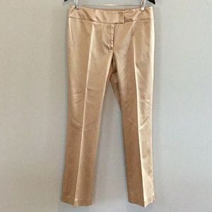 Beautiful, silky gold dress pants by Behar NY